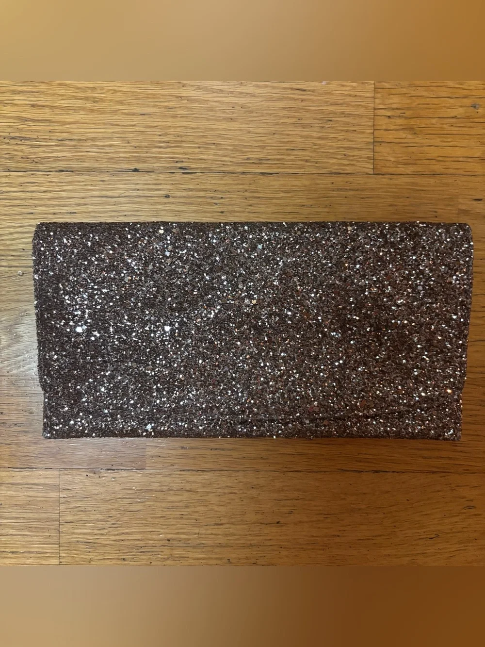 Banana Republic Glitter Maximalism Prom Wedding Special Occasion Envelope Clutch